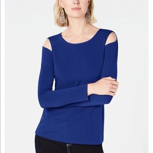 I.N.C. Cold Shoulder Top